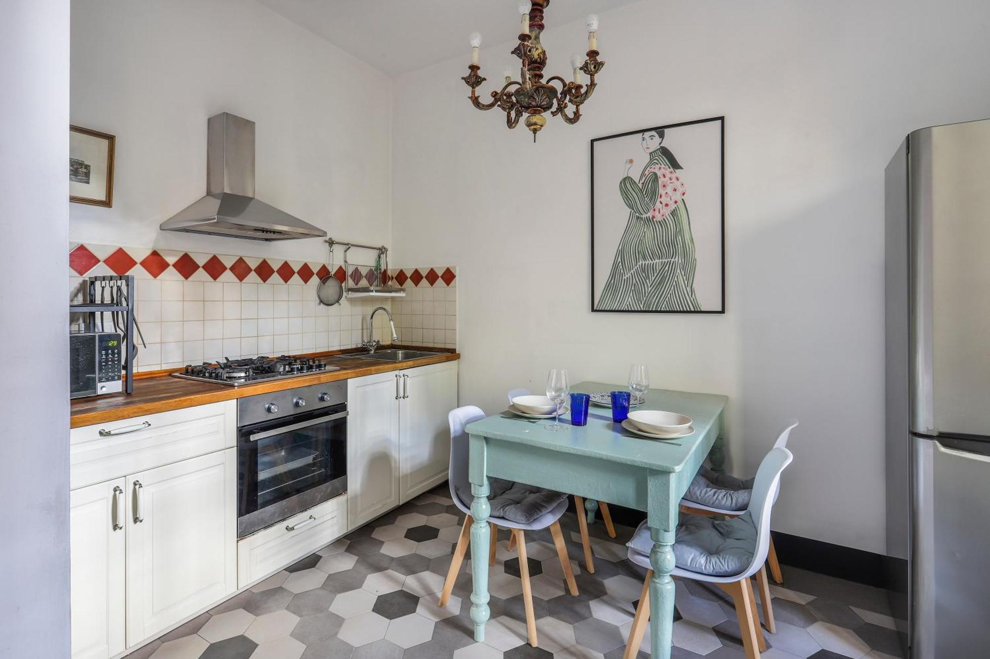 One-Bedroom Apartment With Patio Florencia Exterior foto